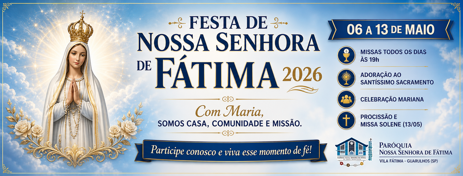 Banner Festa Padroeira